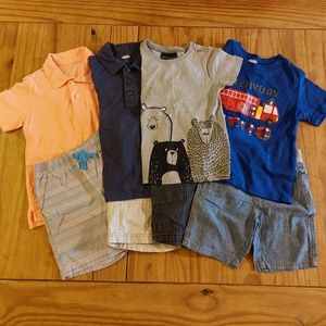 SOLD!!!Lot 8pcs 4T Boy School/Daycare Uniforms